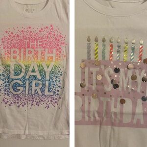 Girls birthday shirts